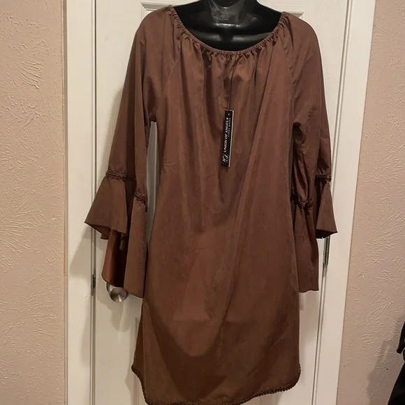 Suede feel dress - Picture 5 of 8